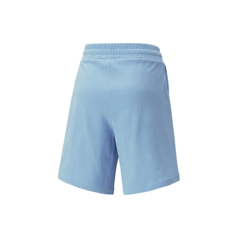 PUMA CLASSICS High Waist Shorts Sports Shorts Women's Blue-1
