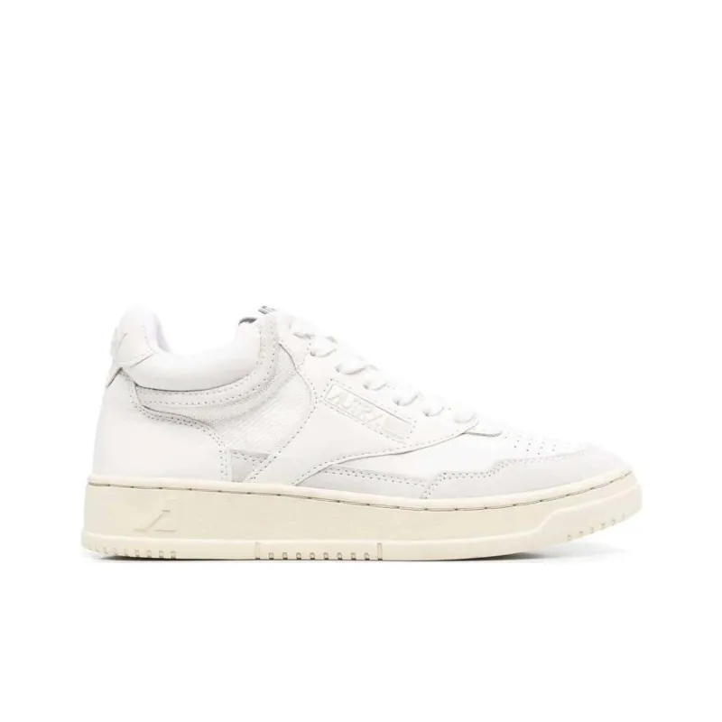 AUTRY Open Mid 'White' Women's-1