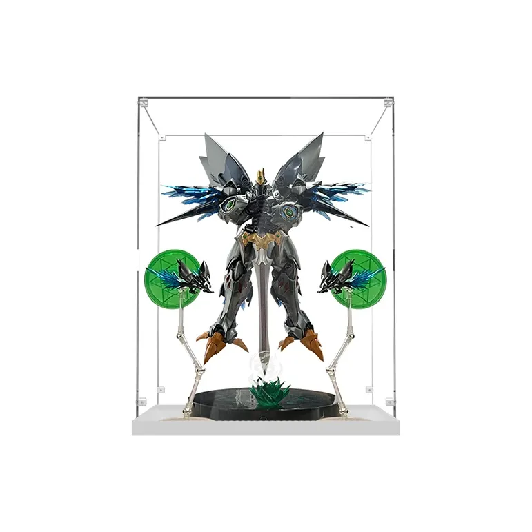KGBOX Compatibility With CCS TOYS Iron Soul Super Robot Wars Sazabi Display Case Acrylic Model Accessories-7