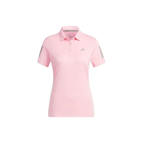 Adidas Polo Shirts Women's Pink