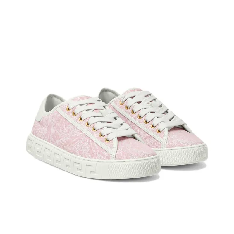VERSACE Barocco Greca Jacquard Sneakers-2
