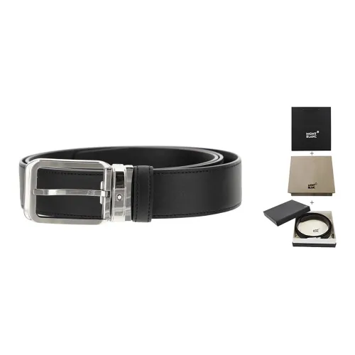 MONTBLANC Unisex Leather Belt