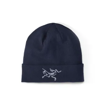 Arcteryx Recycled Polyester Beanies Unisex Blue Black