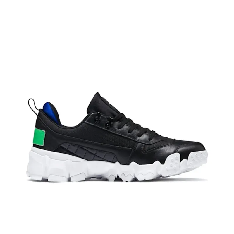 PUMA Trailfox Leather Black Green Blue-1