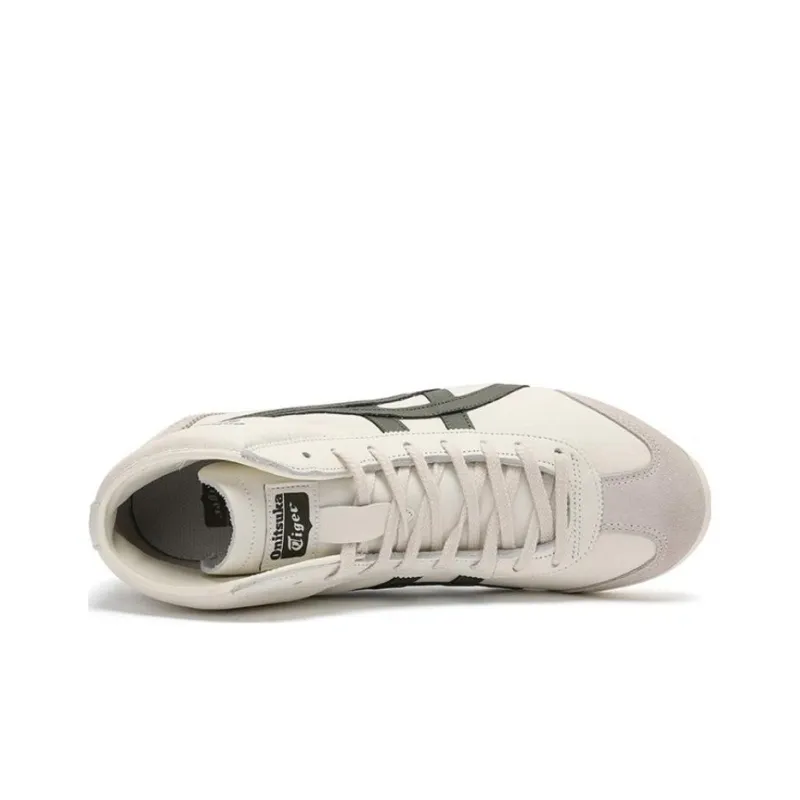 Onitsuka Tiger Mexico Mid Runner Cream Black-2