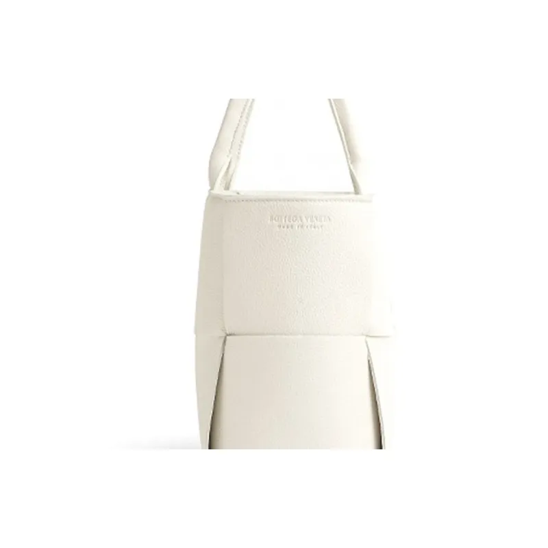Bottega Veneta Cow Leather Handbag Women's White-4
