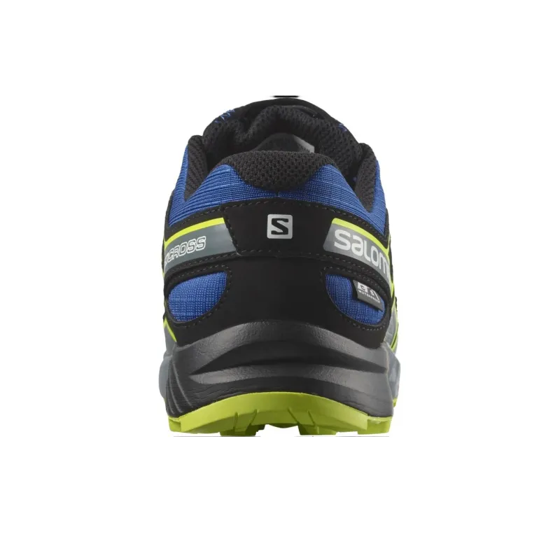 SALOMON CROSS SPEEDCROSS Slip Resistant, Abrasion Resistant, Breathable Low Top Outdoor Shoes Unisex Black Blue-4