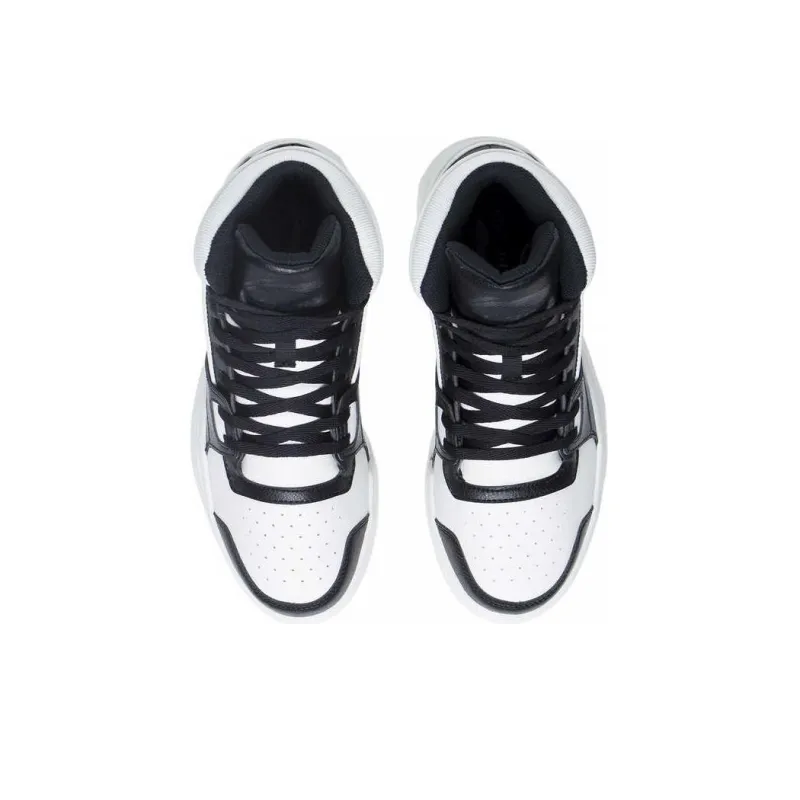 LINING Skateboard Shoes Women's High Top Black-4
