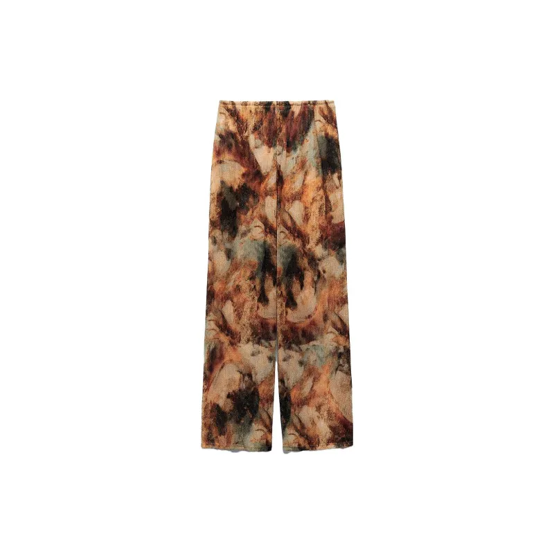 ZARA Casual Pants Women's Tan-1