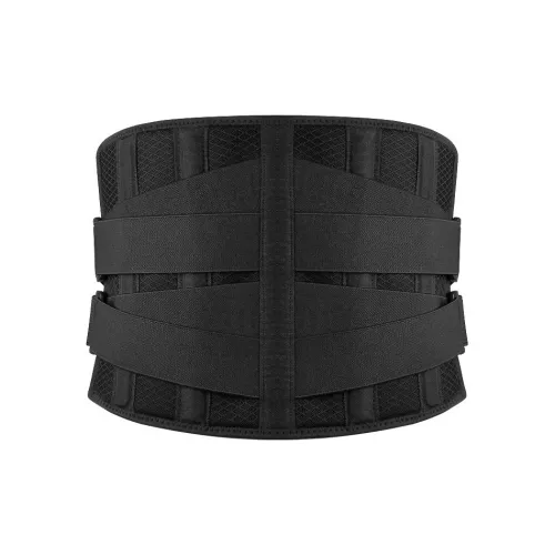 AOLIKES Back Support Braces Breathable Protective Compression Black Unisex