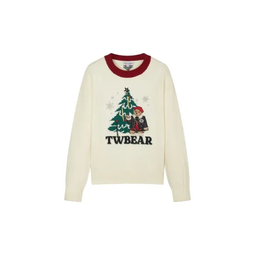 Teenie Weenie Sweaters Women's Ivory White