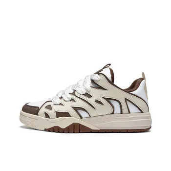 Kappa Wear Resistant Slip Resistant Low Top Skateboard Shoes Men's Angora White/Toffee