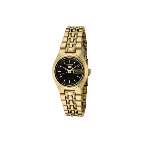 SEIKO Automatic Mechanical Movement Stainless Steel Strap Watch Women's Watch Black Dial