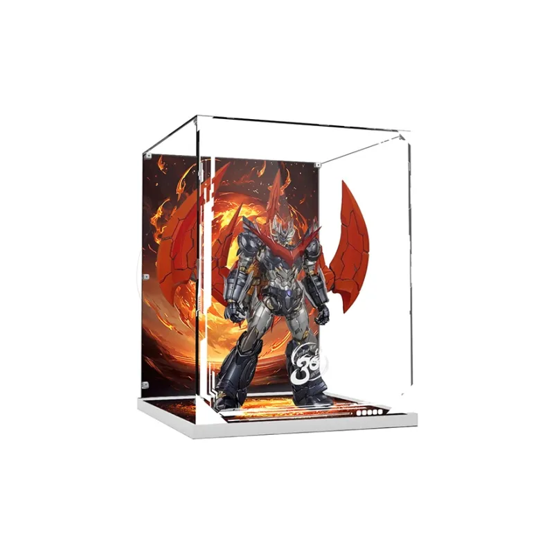 KGBOX For Super Robot Wars All Acrylic Collection Display Case Model Accessories-7