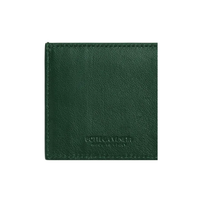 Bottega Veneta Sheepskin Card Holder, Wallet Women's Rain Tree Green-3