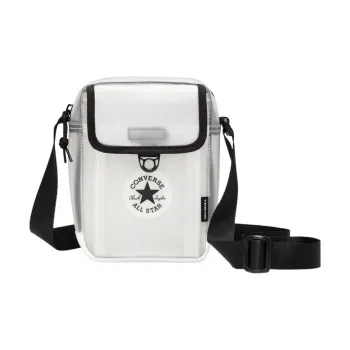 Converse Synthetic Material Patchwork Shoulder Bag Crossbody Bag Regular Unisex Vintage White