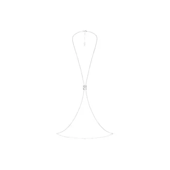 Swarovski Skims Body Chains Women's Silver