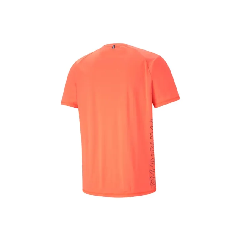 PUMA EVOSTRIPE RUN COOLadapt SS TEE T Shirt Men's Orange-1