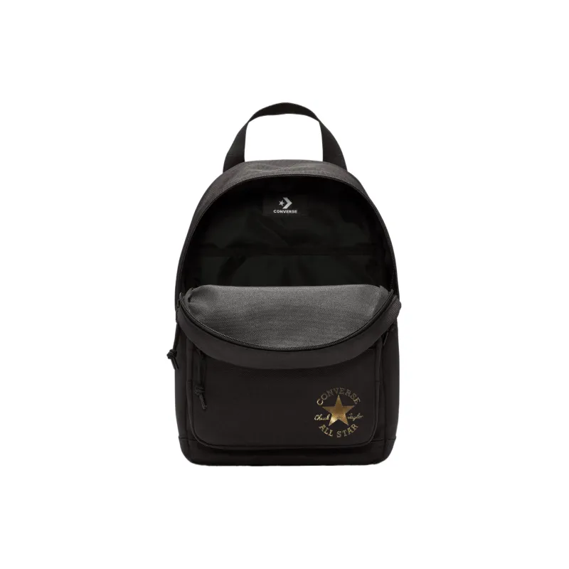 Converse Polyester Backpack Mini Unisex Black-3