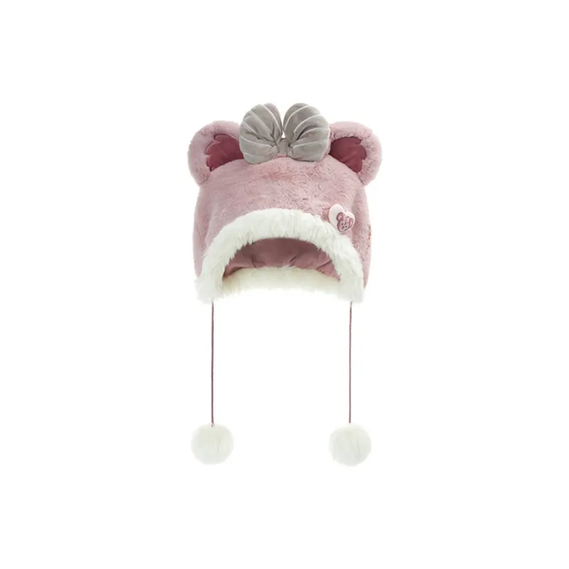 Disney ShellieMay Winter Thermal Plush Hat Doll Merch-0