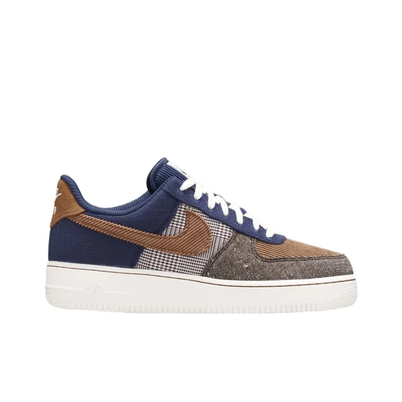 Nike Air Force 1 Low '07 Prm Tweed Midnight Navy Corduroy-1