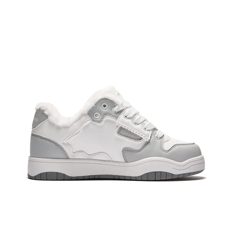 A1 Puffy Shoes Coverage Thermal Abrasion Resistant Breathable Low Top Skateboard Shoes Unisex-40