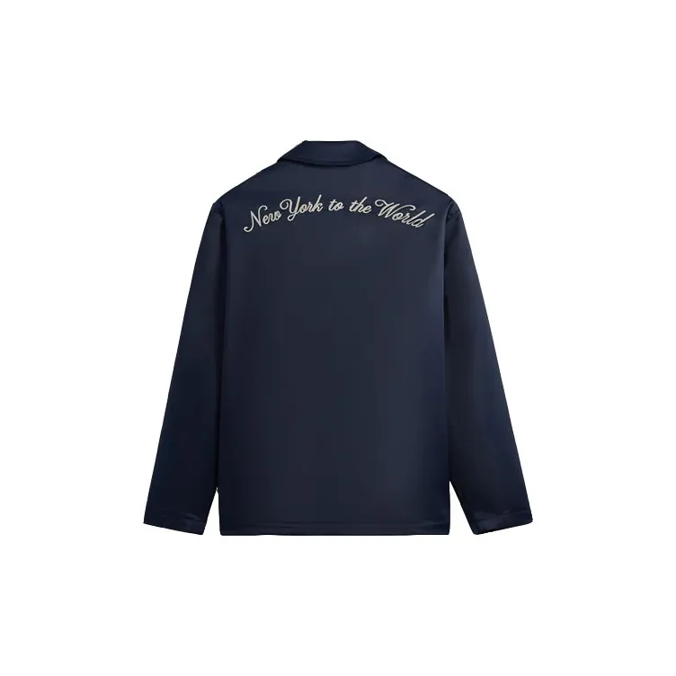KITH New York Knicks Snap Front Coaches Jacket-1