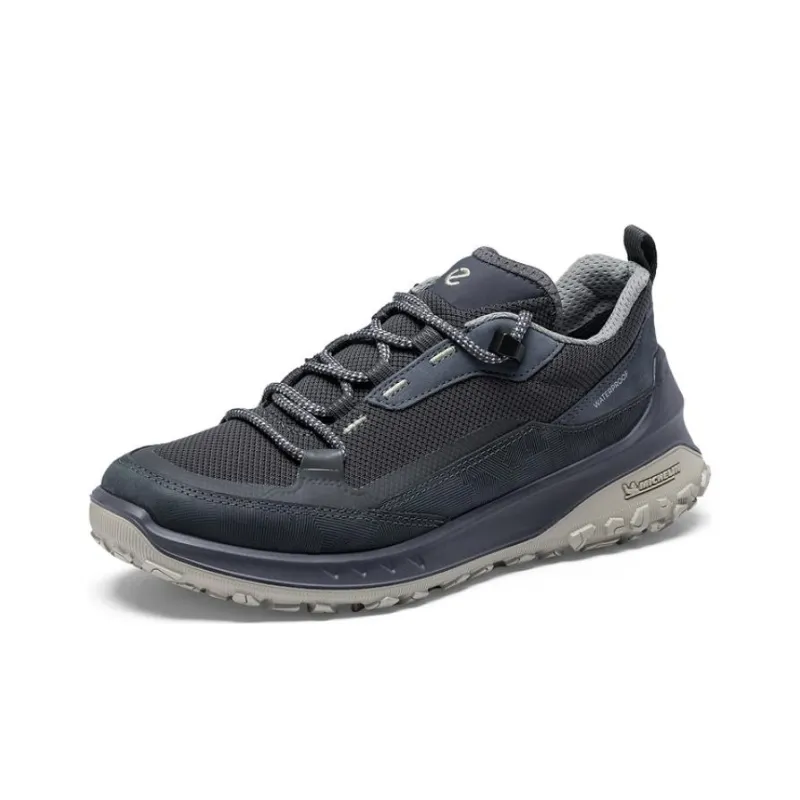 Ecco Cushioning Wear Resistant Low Top Outdoor Shoes Women's Gray-2