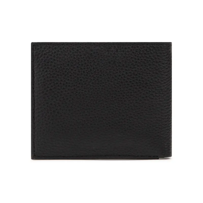 Tommy Hilfiger Cow Leather Wallet Regular Men's Black-2