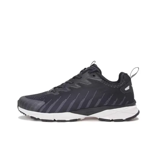 TOREAD Running Shoes Men Low-Top Black Gray