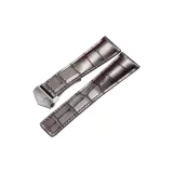 Silver Buckle Brown Leather