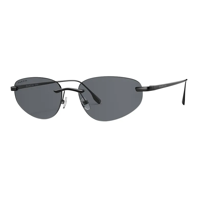 PARZIN Β Titanium Butterfly Sunglasses Unisex Multicolor 8373-1