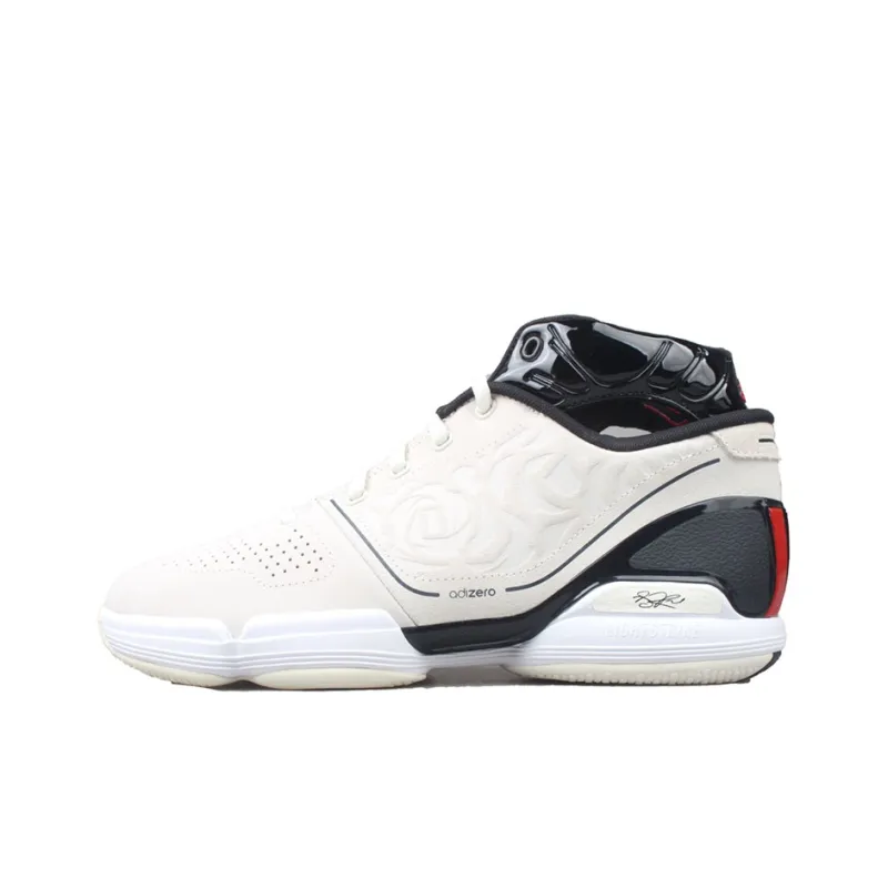 Adidas AdiZero Rose 1 Restomod 'White Black'-0
