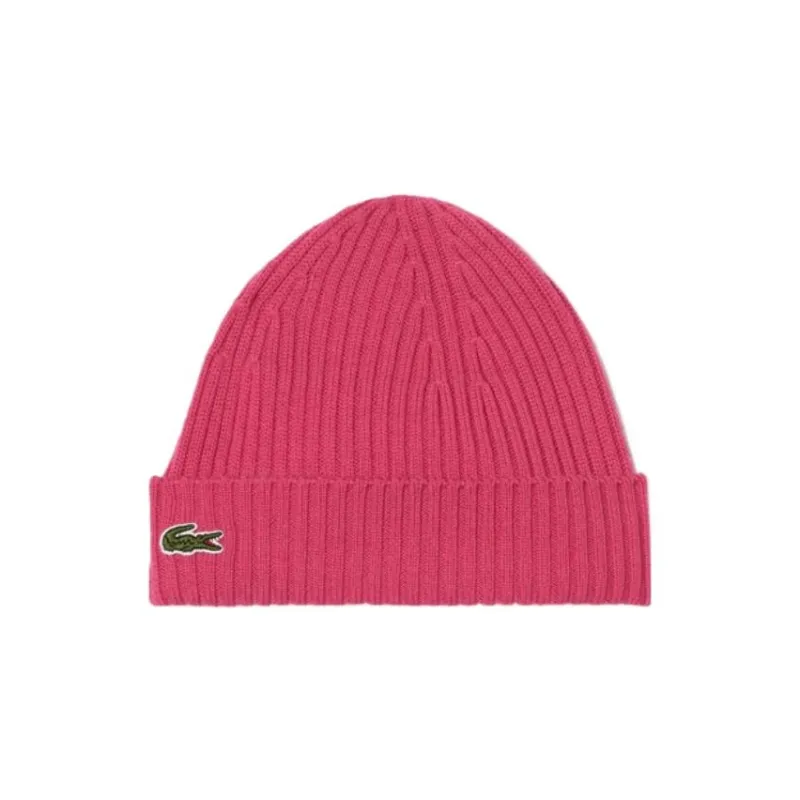 LACOSTE Beanies Men's Peach Pink-0