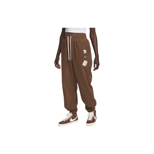 Nike Knitted Sweatpants Women's Brown