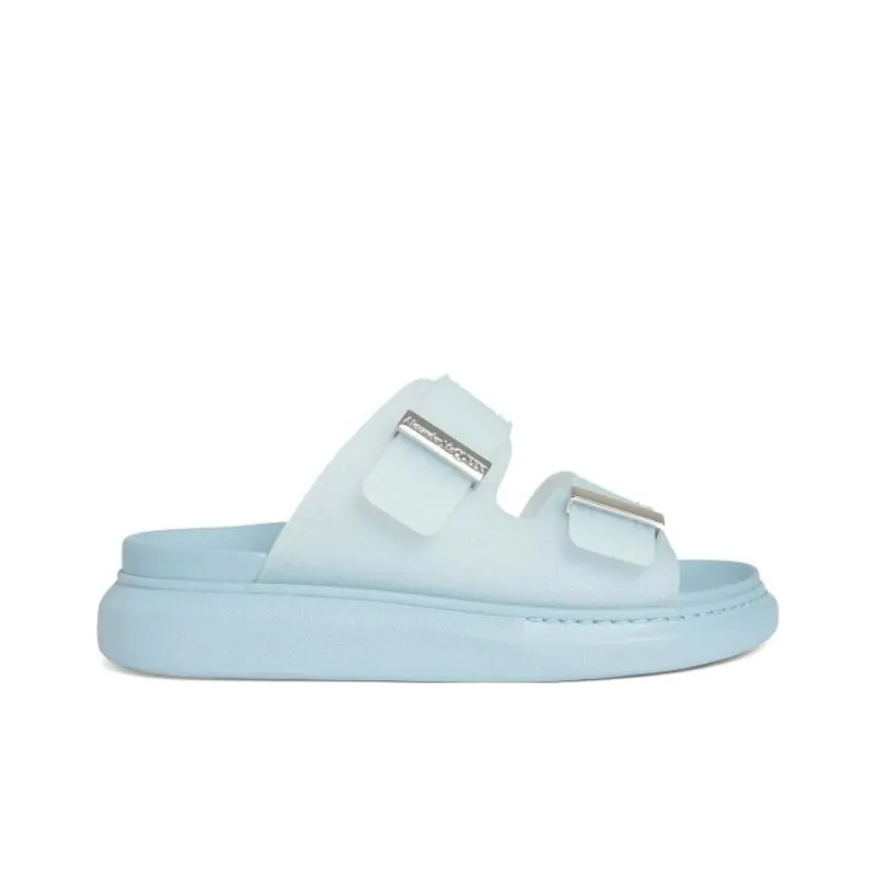 Alexander McQueen Buckle-Detailed Slip-On Sandals Women's-1