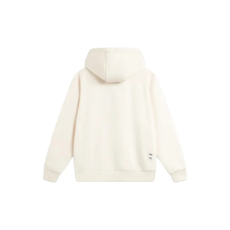 LiNing x YINGXIONGLIANMENGPOLUO LIANMINGKUAN Sweatshirt Unisex Ecru-1