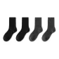 2 Black+2 Dark Gray