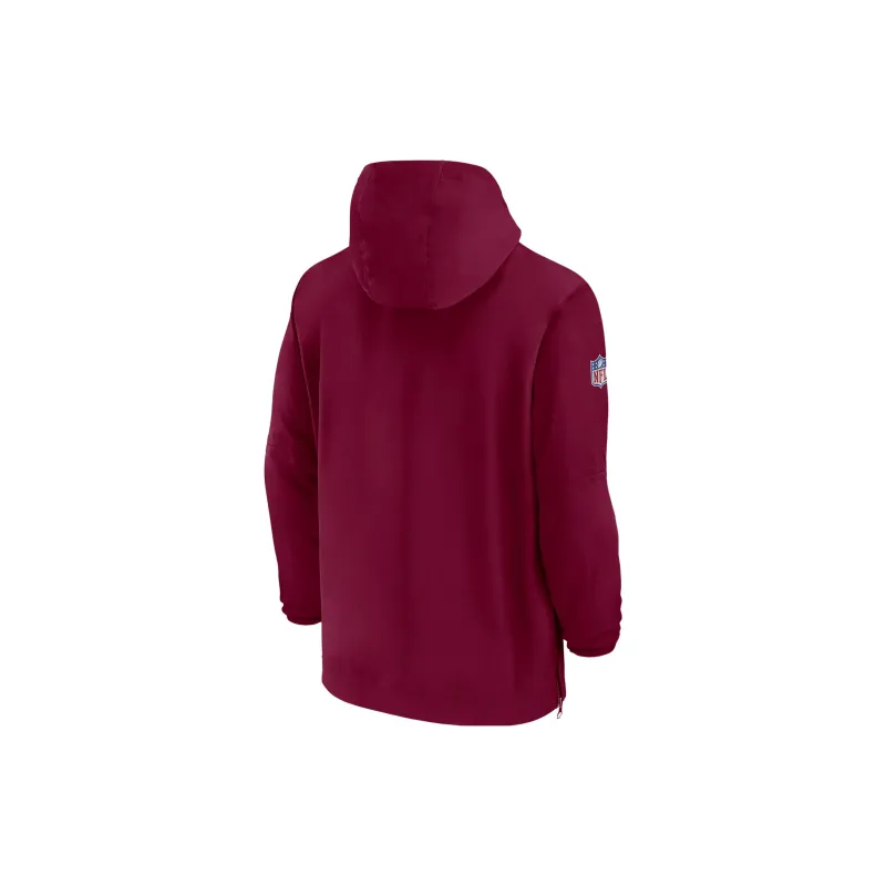 Nike Washington Commanders Sideline Jackets Coats Men's Burgundy-1