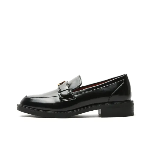 STELLA WEISZ Ballet Flats Loafers 3cm Women's Black Asia Pacific Version