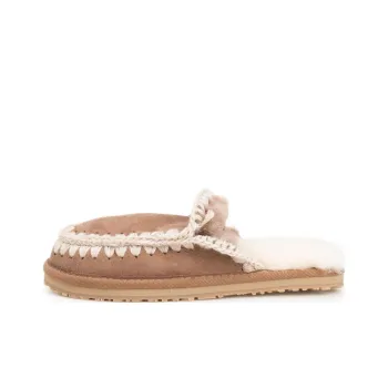 MOU Eskimo Wrap-toe Slippers Women's Brown