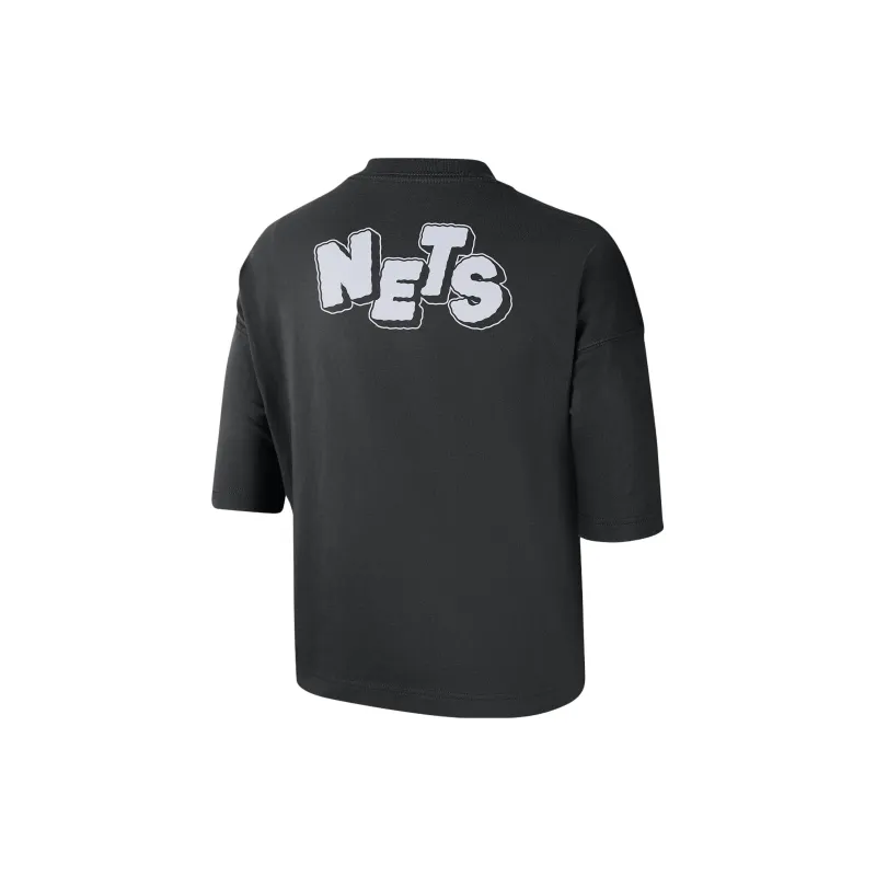 Nike Brooklyn Nets 2023/24 City Edition Women's Nike Nba Courtside Boxy T Shirt-1