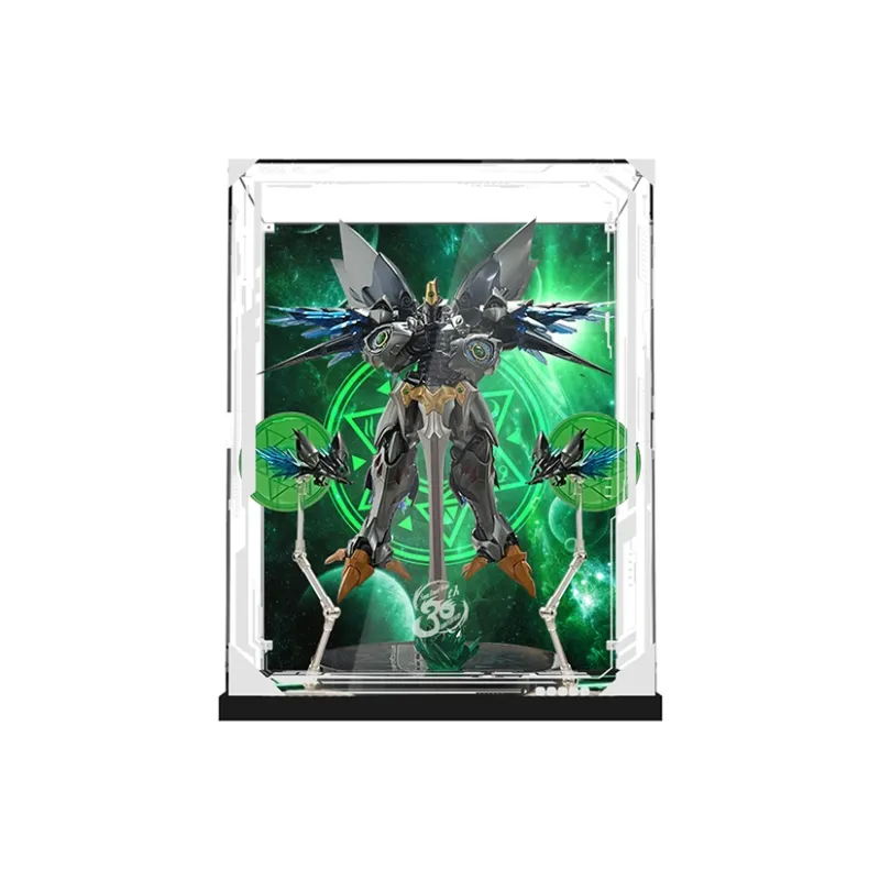 KGBOX Compatibility With CCS TOYS Iron Soul Super Robot Wars Sazabi Display Case Acrylic Model Accessories-1