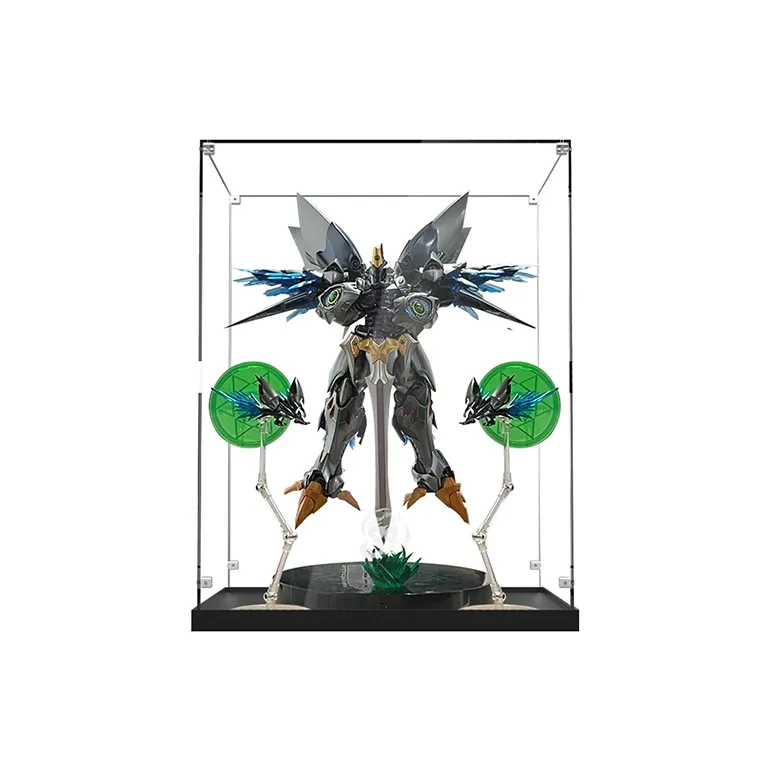 KGBOX Compatibility With CCS TOYS Iron Soul Super Robot Wars Sazabi Display Case Acrylic Model Accessories-5