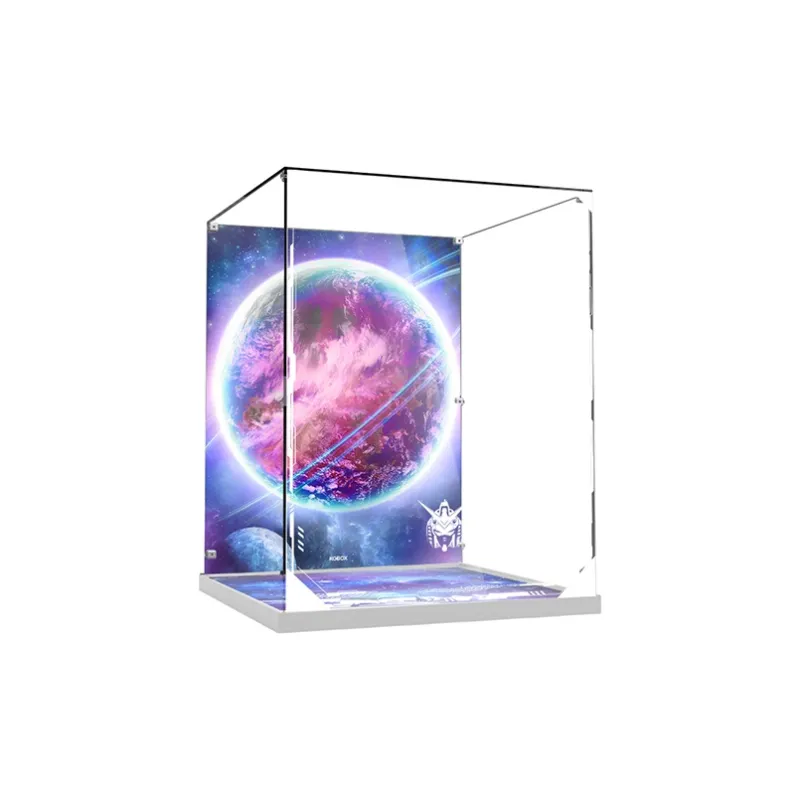 KGBOX For Bandai Gundam Freedom Gundam Bleach Hobby Model, Transparent Acrylic Display Case Model Accessories-1