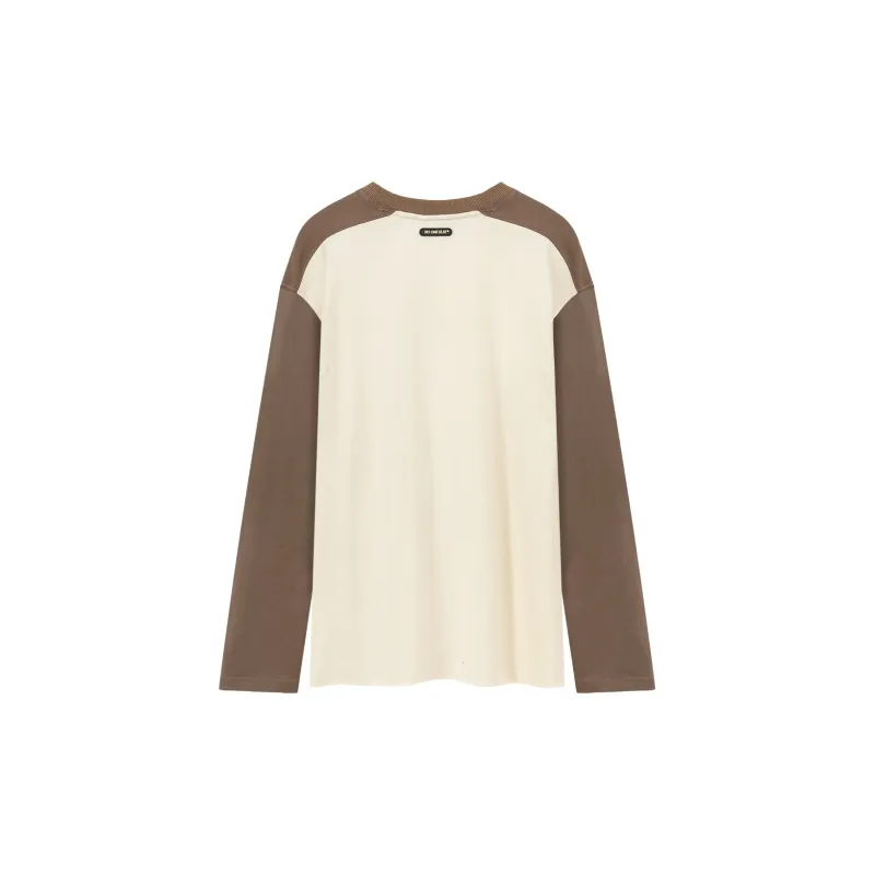 NO ONE ELSE Raglan Sleeve T Shirt Women's Ecru-1