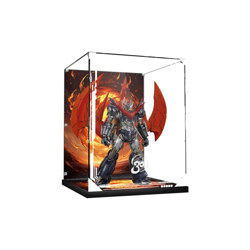 KGBOX For Super Robot Wars All Acrylic Collection Display Case Model Accessories-5