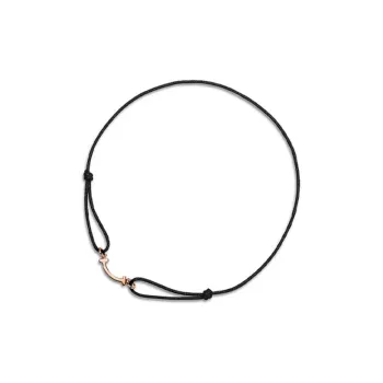 TIFFANY & CO. 18K Rose Gold Bracelets Women's Black