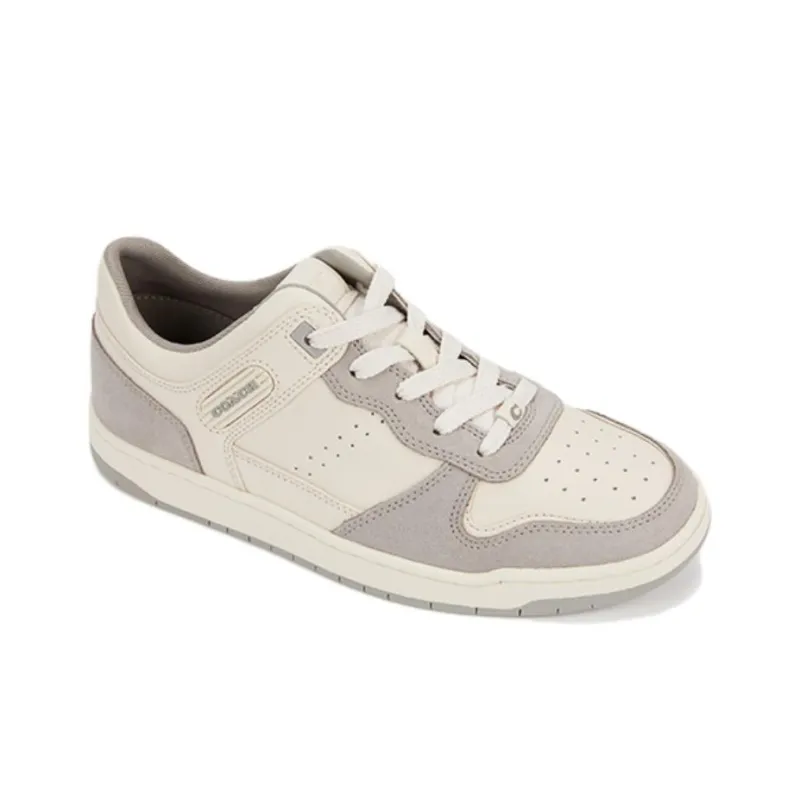 COACH C201 Low Top Skateboard Shoes Women's Dove Gray-1
