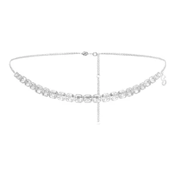 Swarovski Skims Waist Chains Women's Silver